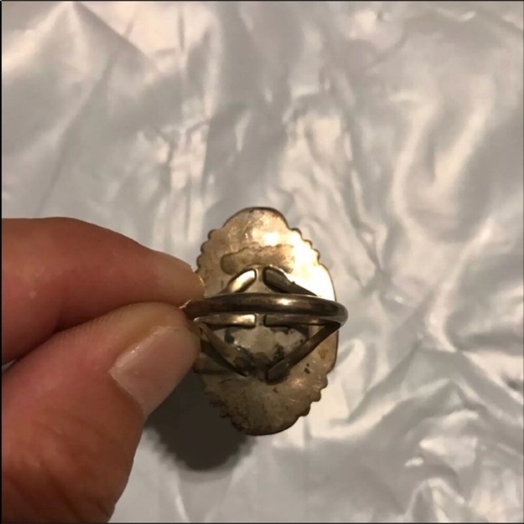 D. SPENCER STATEMENT RING STERLING SILVER RING - Picture 3 of 4